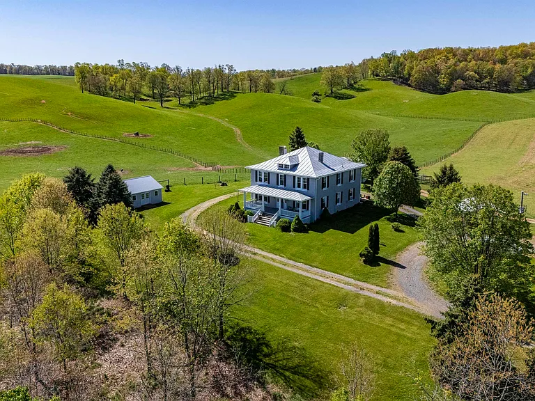 Historic Country Farmhouse on 172 Acres of Peaceful Virginia Countryside