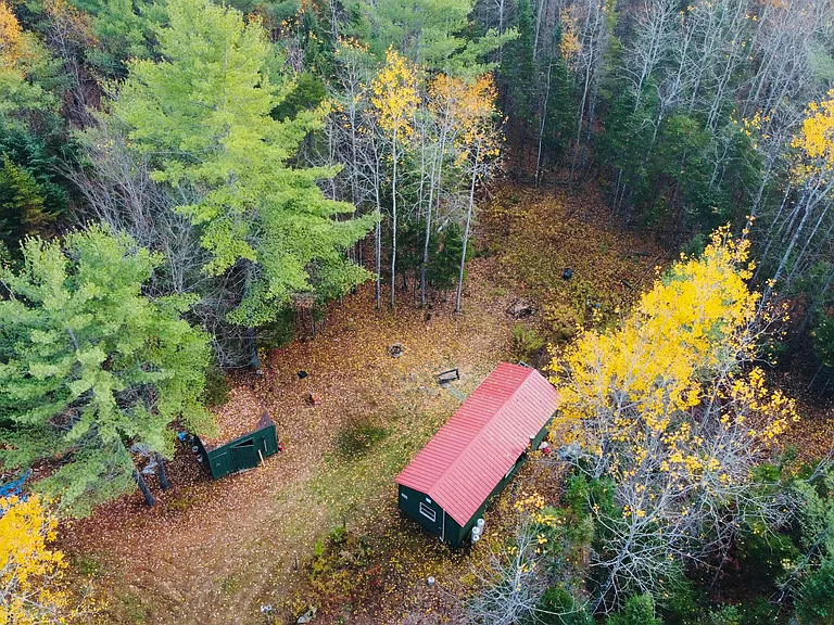 Secluded Off-Grid Retreat on 77 Acres of Maine Wilderness