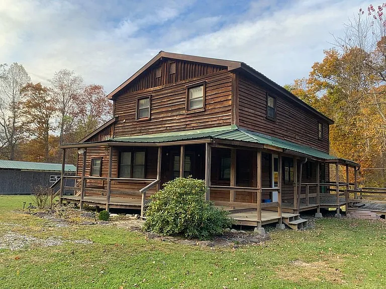Rustic Country Home with Acreage and Peaceful Seclusion in Mount Hope