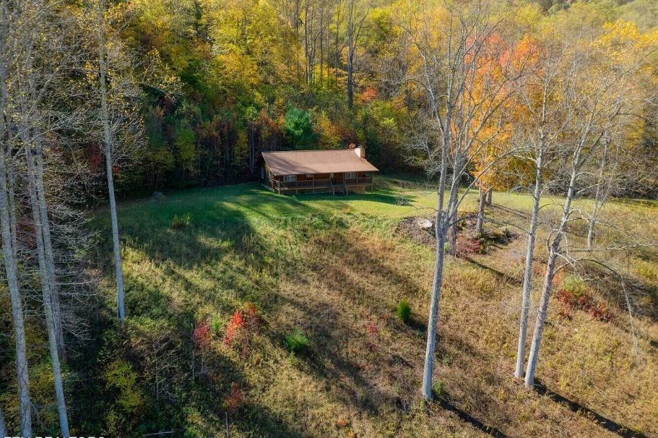 Spacious Mountain Property with Cabin on 103 Acres in Roan Mountain, Tennessee