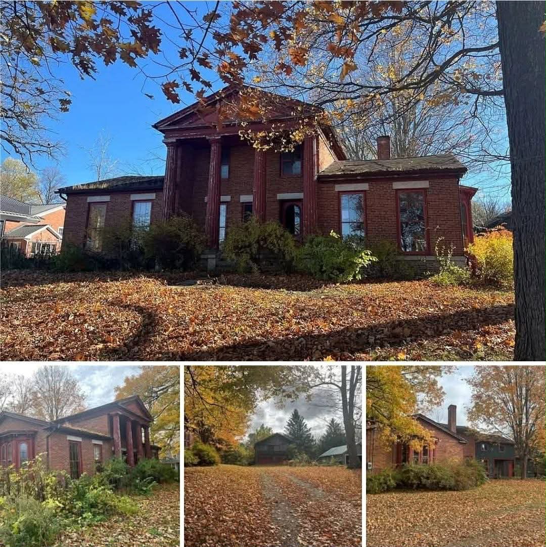 Historic Greek Revival Country Estate on Nearly 7 Acres