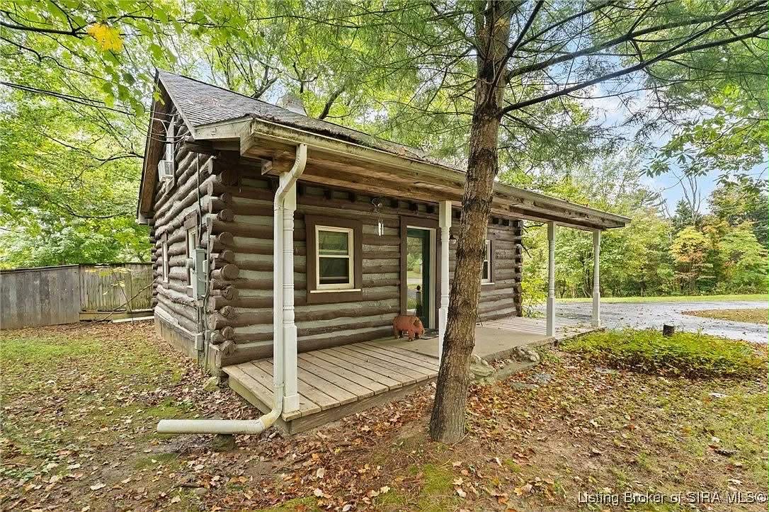 Charming Hand-Built Cabin on One Acre of Secluded Land