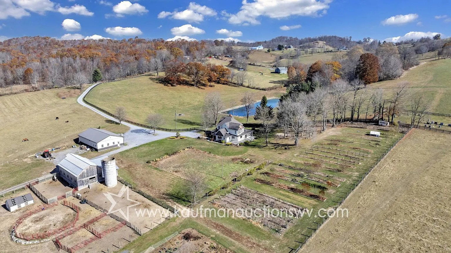 Sprawling Farm Estate in Sinks Grove, West Virginia