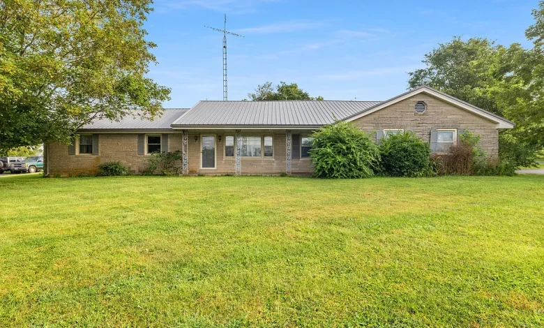 13 Acres Featuring a Stone Home and Barn in North Mercer County