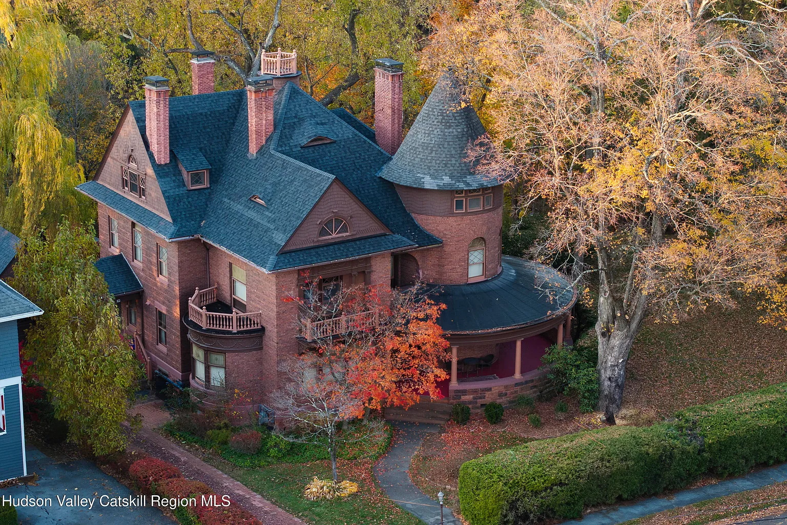 Historic Queen Anne Victorian Estate for Sale in Kingston, NY