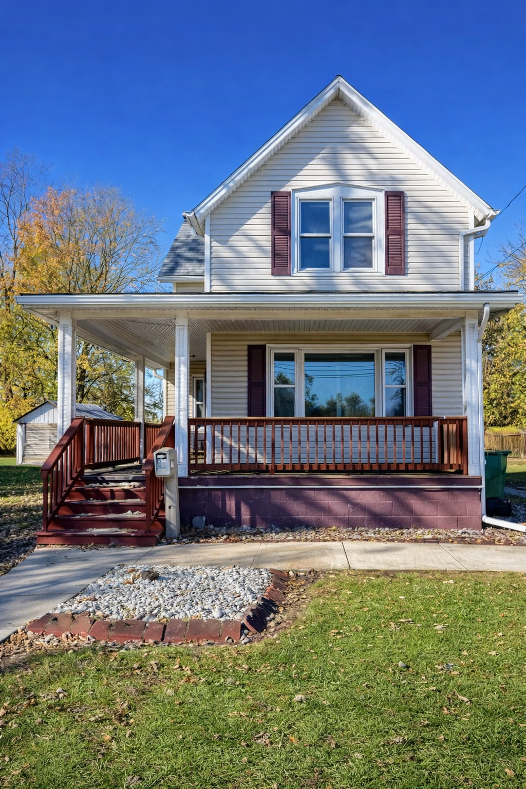 Classic Two-Story Home with Spacious Yard in Galesburg, Illinois