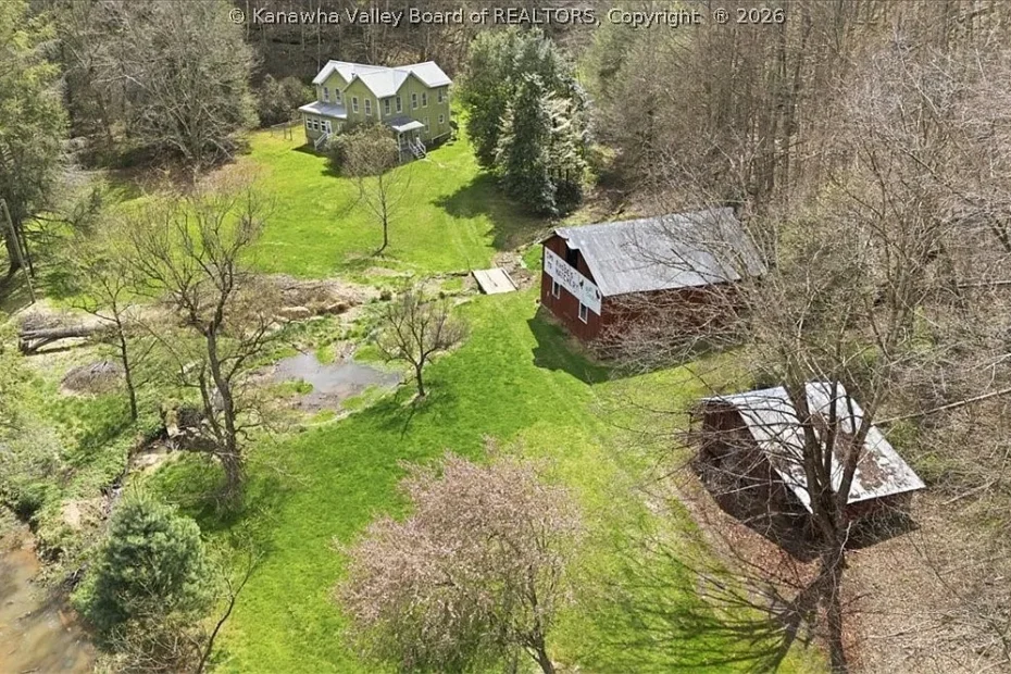 Farmhouse Retreat on 110 Acres in Spencer, West Virginia