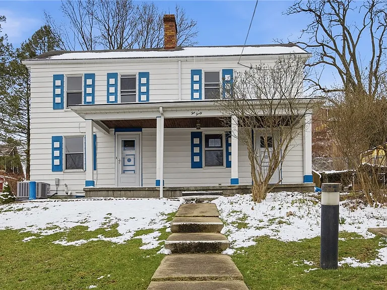 Classic Pittsburgh Home with Covered Front Porch and Tiered Backyard