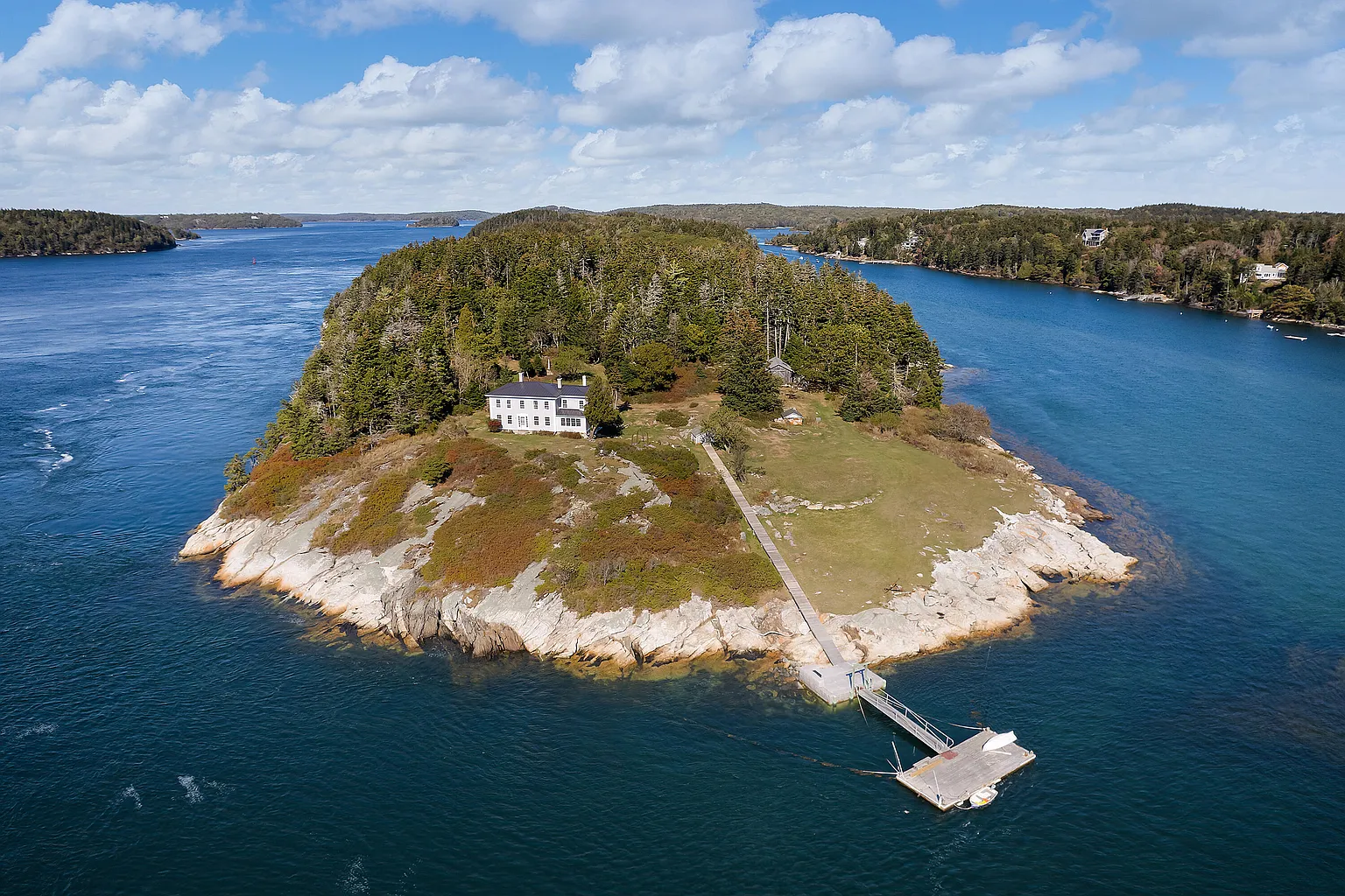 Private Coastal Island Estate in Maine