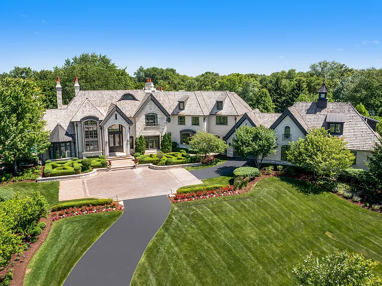 Luxury Naperville Estate With Grand Design and Private Setting