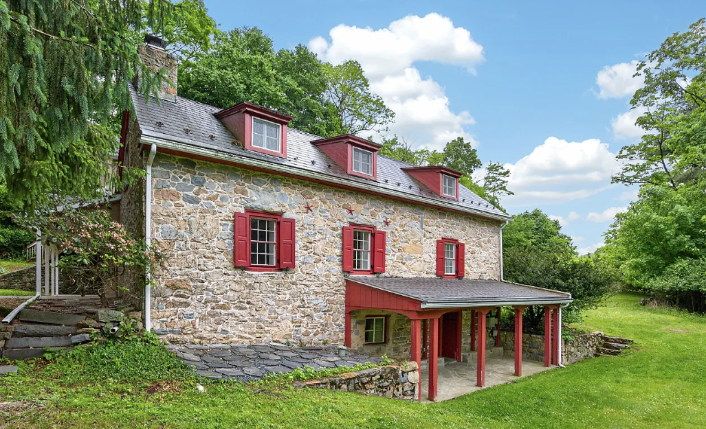Stone Farmhouse Retreat in Reading, Pennsylvania
