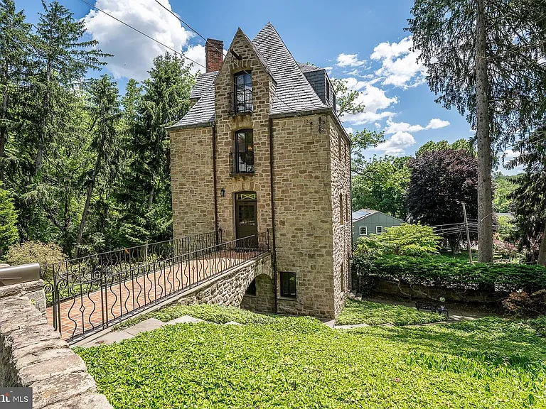 Castle Inspired Jenkintown Home